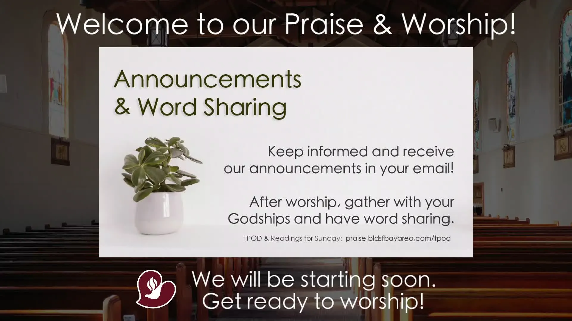 January 24 Praise & Worship