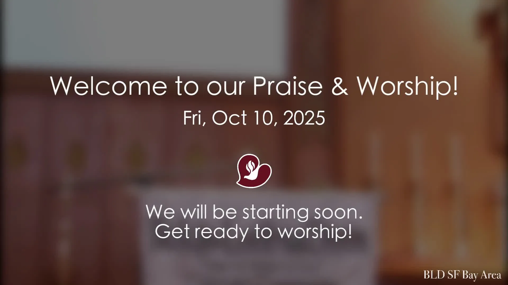 October 10 Praise & Worship