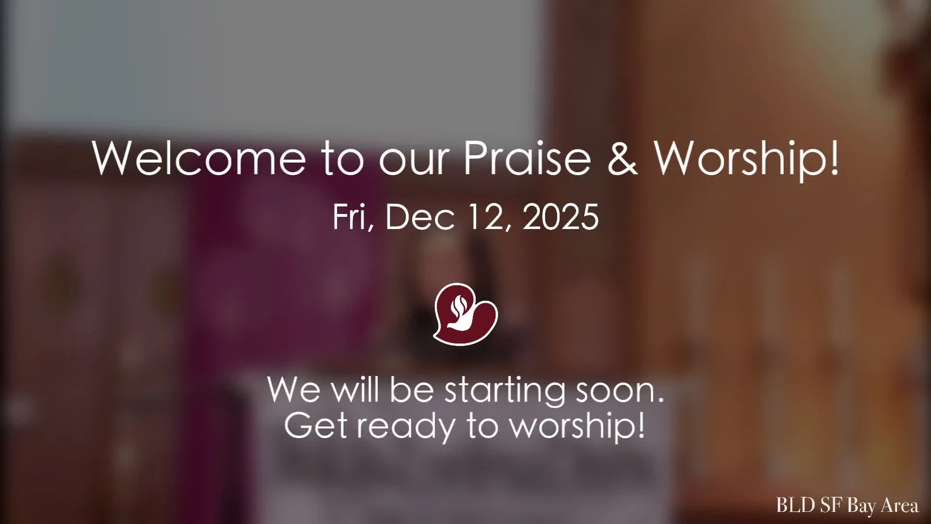 December 12 Praise & Worship